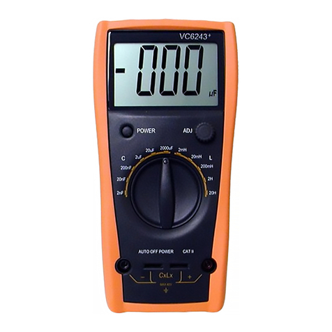 Victor VC6243 User manual Victor VC6243 User manual