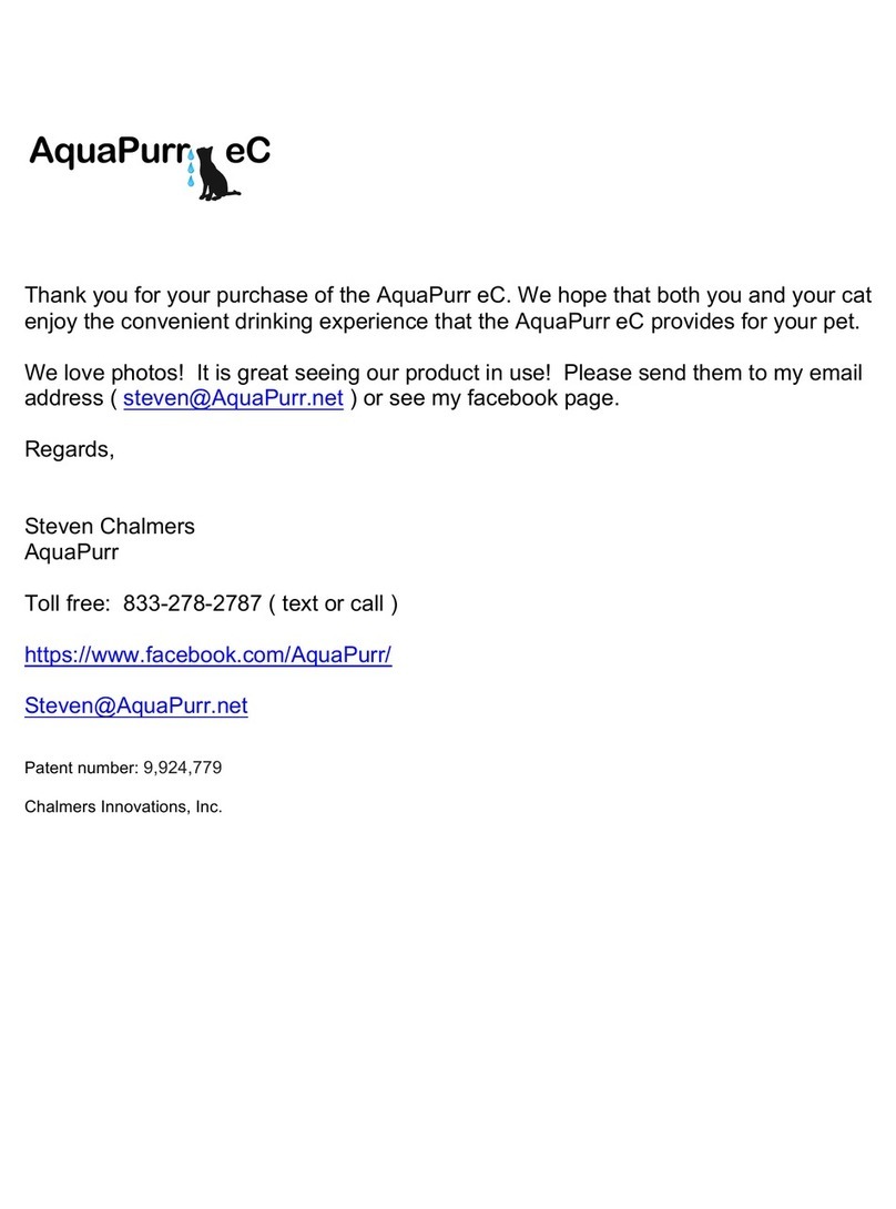 AquaPurr eC user manual