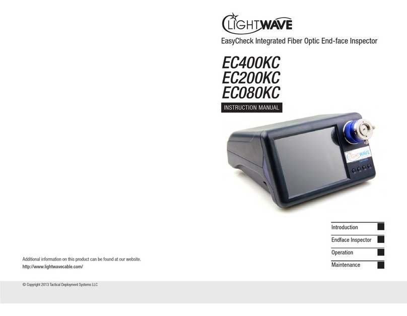 Lightwave EC400KC instruction manual