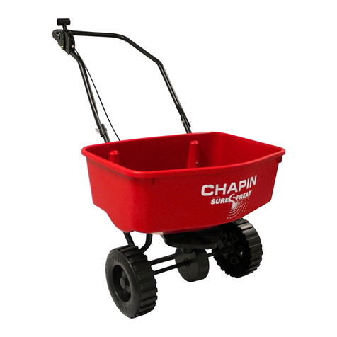 Chapin SureSpread 80000 Parts list manual