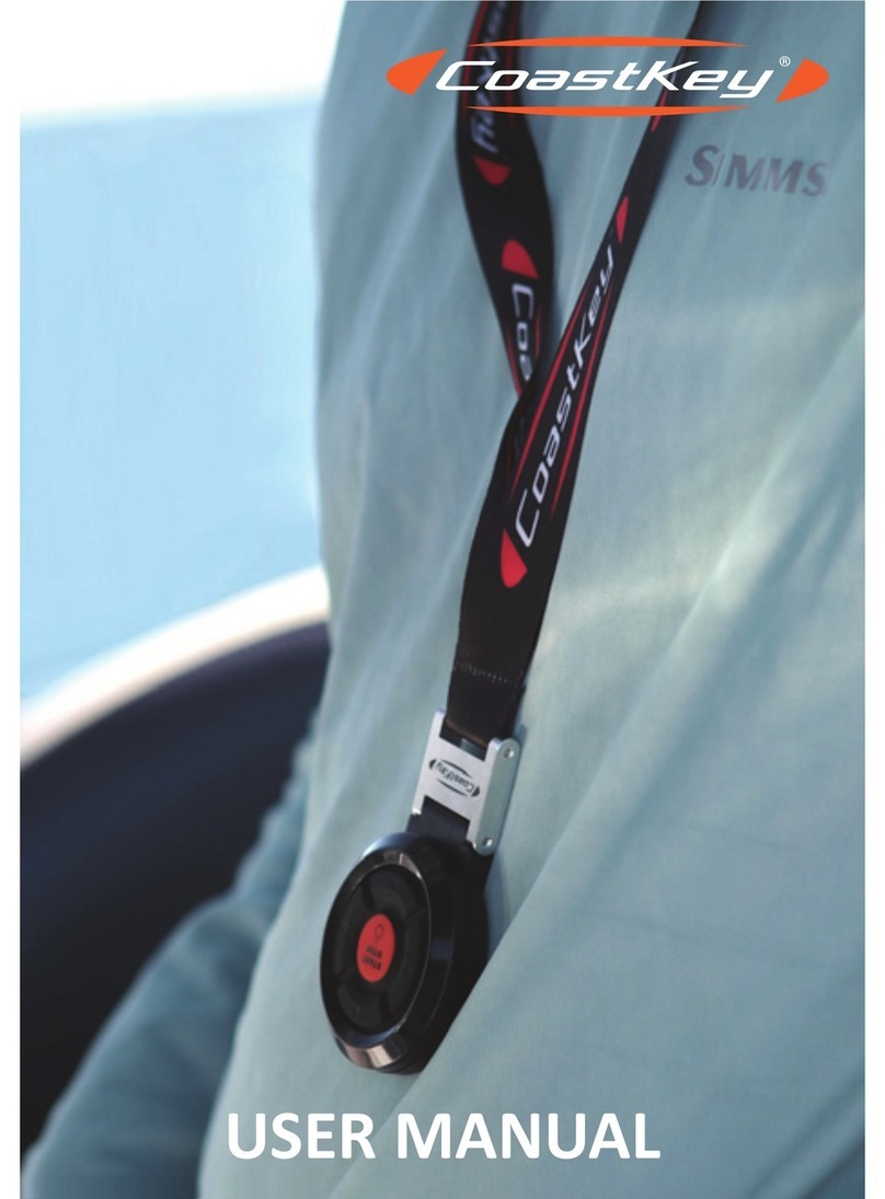 CoastKey Master FOB user manual