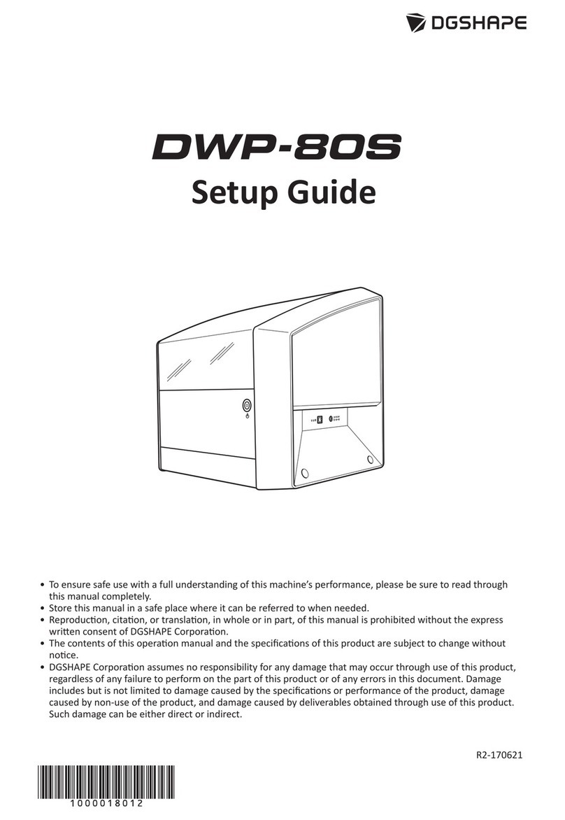 DGSHAPE DWP-80S User manual