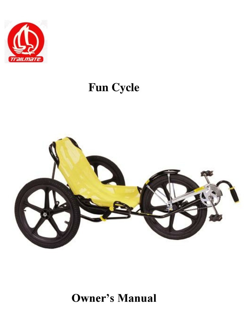 TRAILMATE FUN CYCLE owner's manual