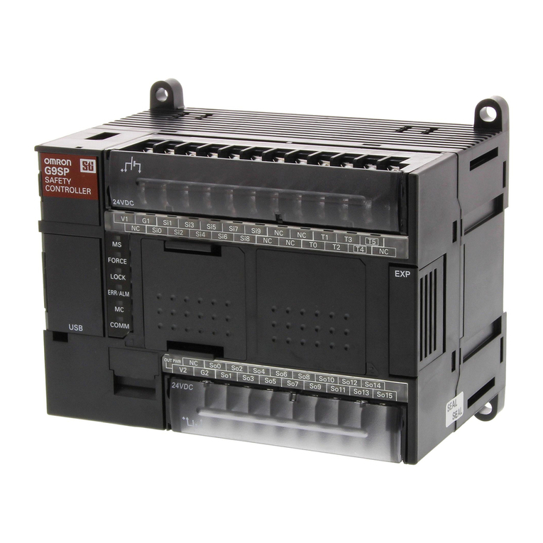 Omron G9SP-N10D User manual