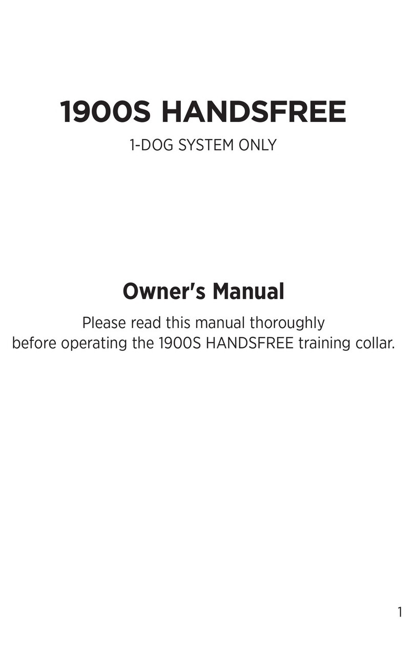 Dogtra 1900S HANDSFREE owner's manual