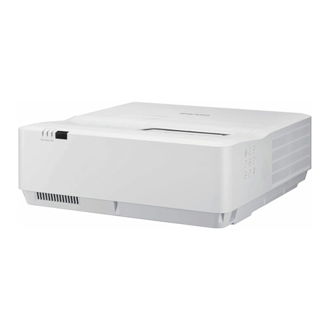Ricoh PJ WXC4660 User manual