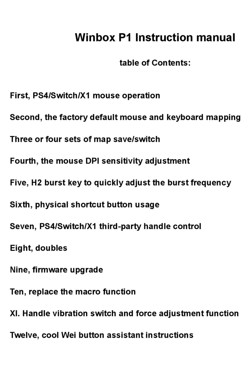 coov Windbox P1 instruction manual