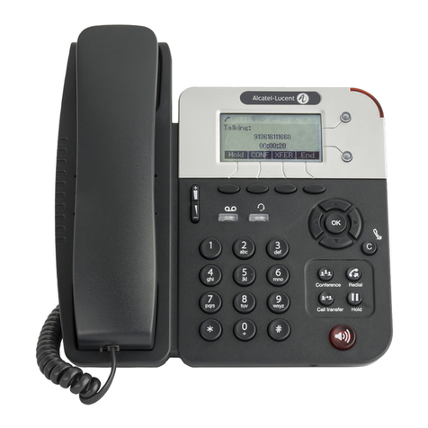 Alcatel-Lucent DeskPhone 8001 User manual
