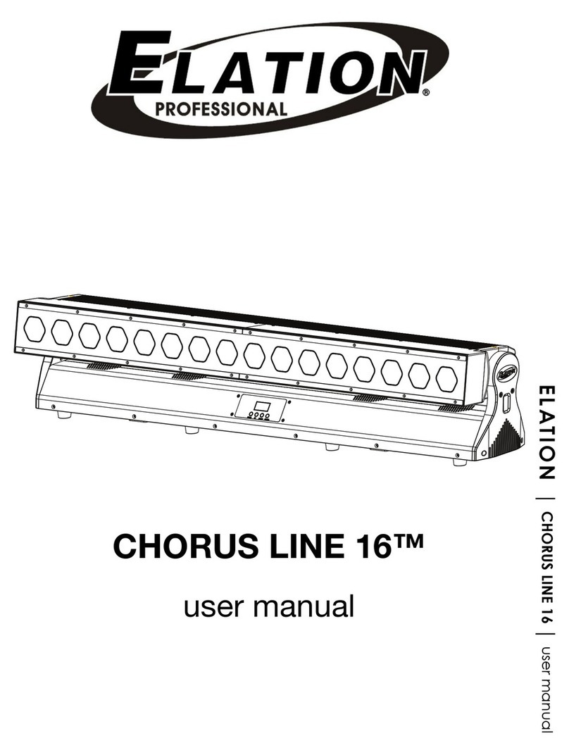 Elation CHORUS LINE 16 User manual