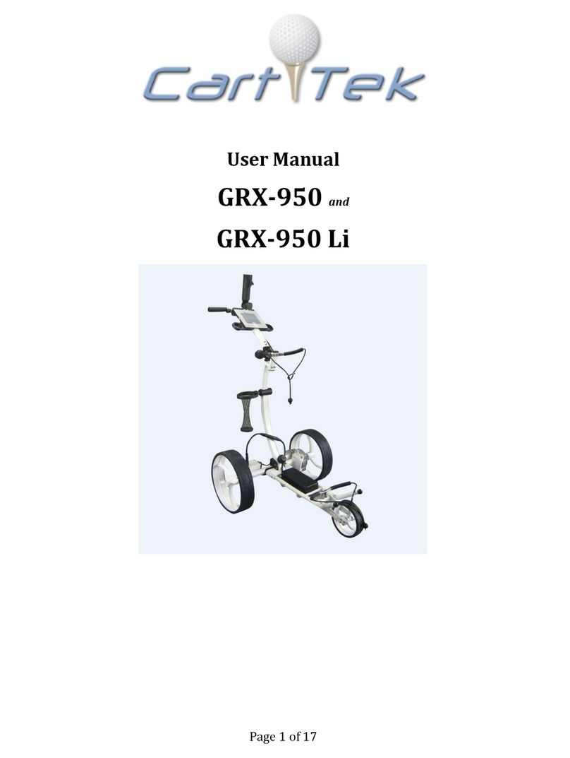 Cart-Tek GRX-950 user manual