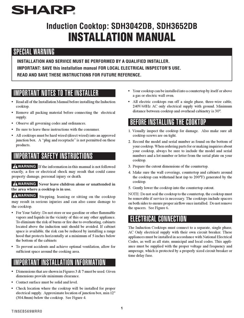 Sharp SDH3042DB User manual Sharp SDH3042DB User manual