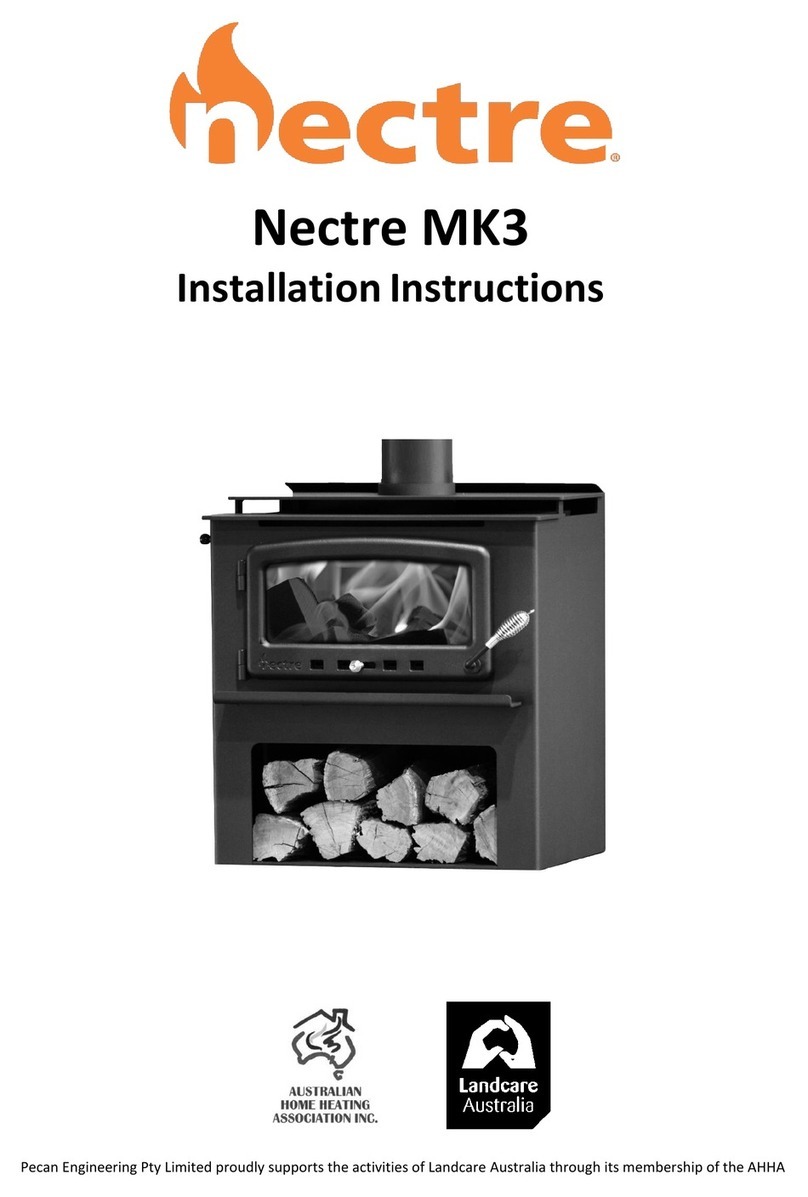 Nectre Fireplaces MK3 installation instructions