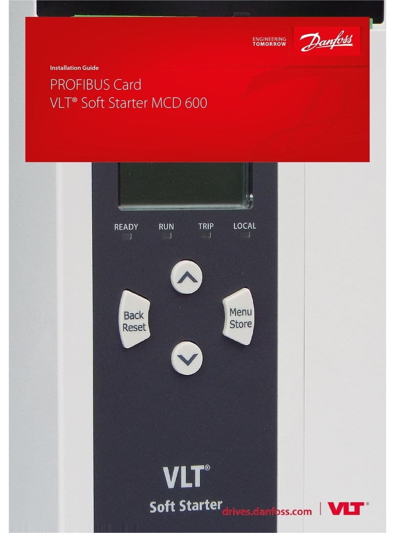 Danfoss MCD 600 User manual