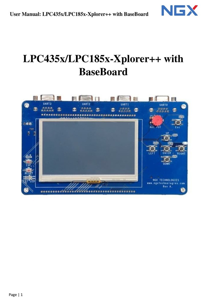 NGX Technologies LPC435x User manual NGX Technologies LPC435x User manual