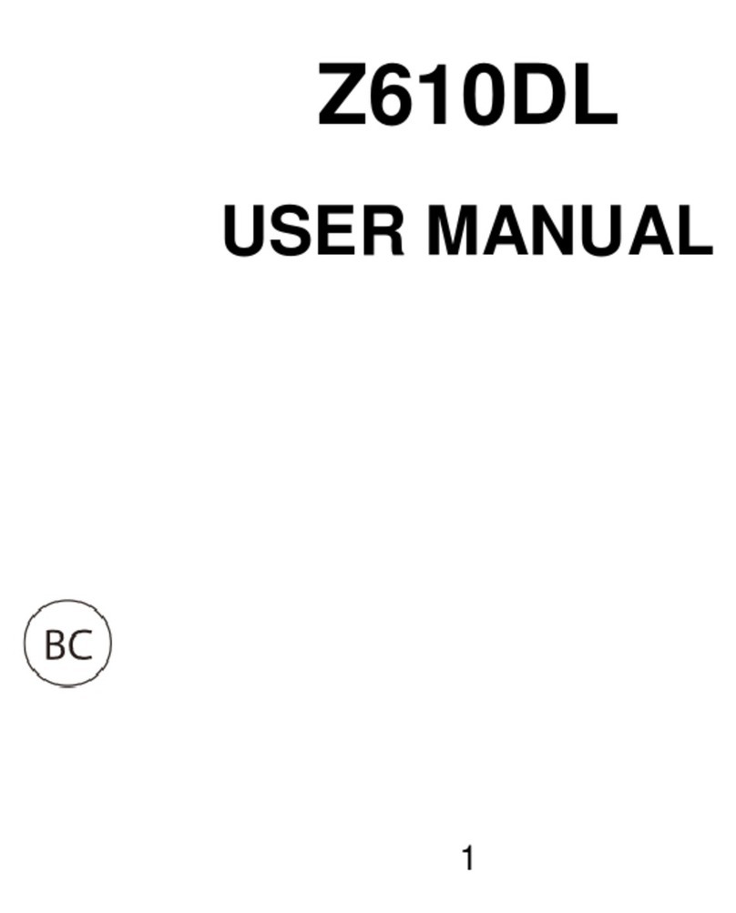 Zte Z610DL User manual