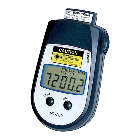 Nidec MT-200 Operation manual