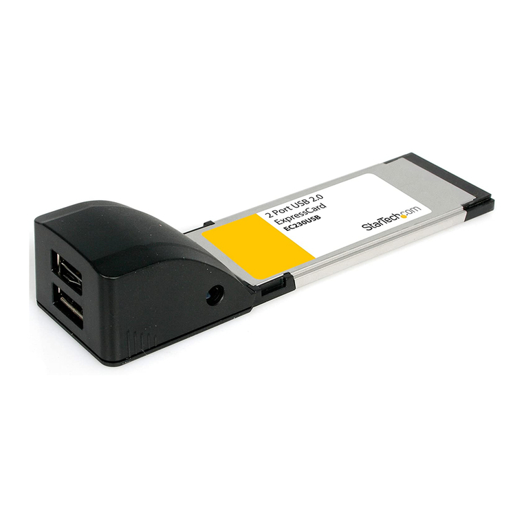 StarTech.com EC230USB User manual StarTech.com EC230USB User manual