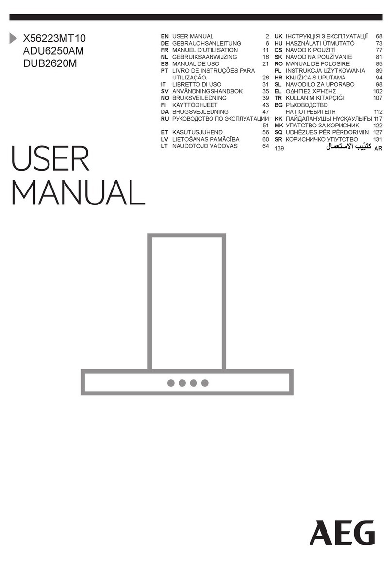 AEG X56223MT10 User manual