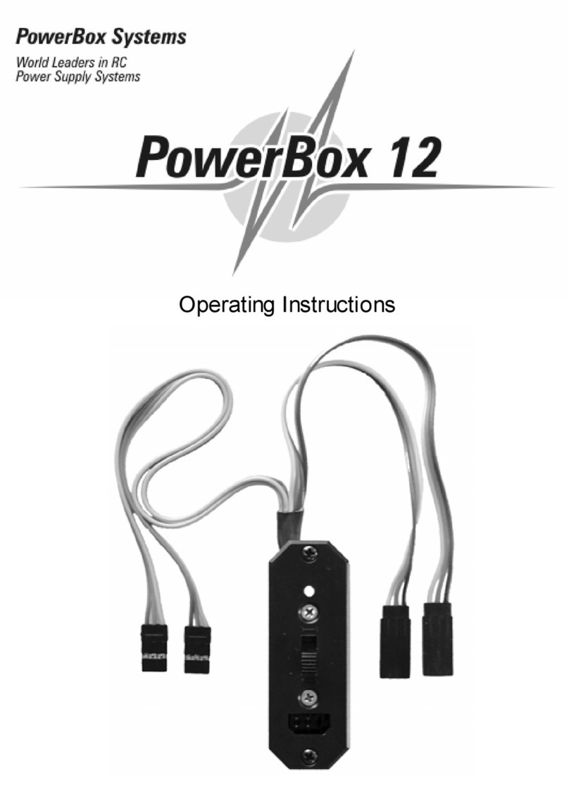 PowerBox Systems PowerBox 12 User manual