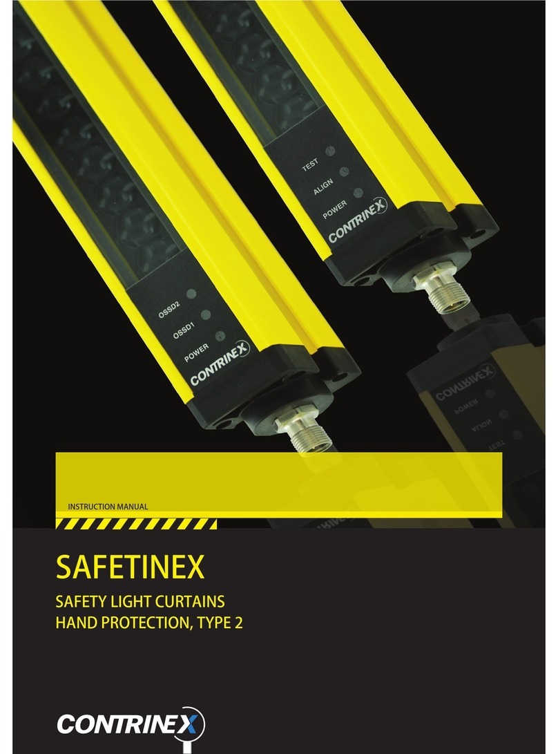 Contrinex SAFETINEX instruction manual