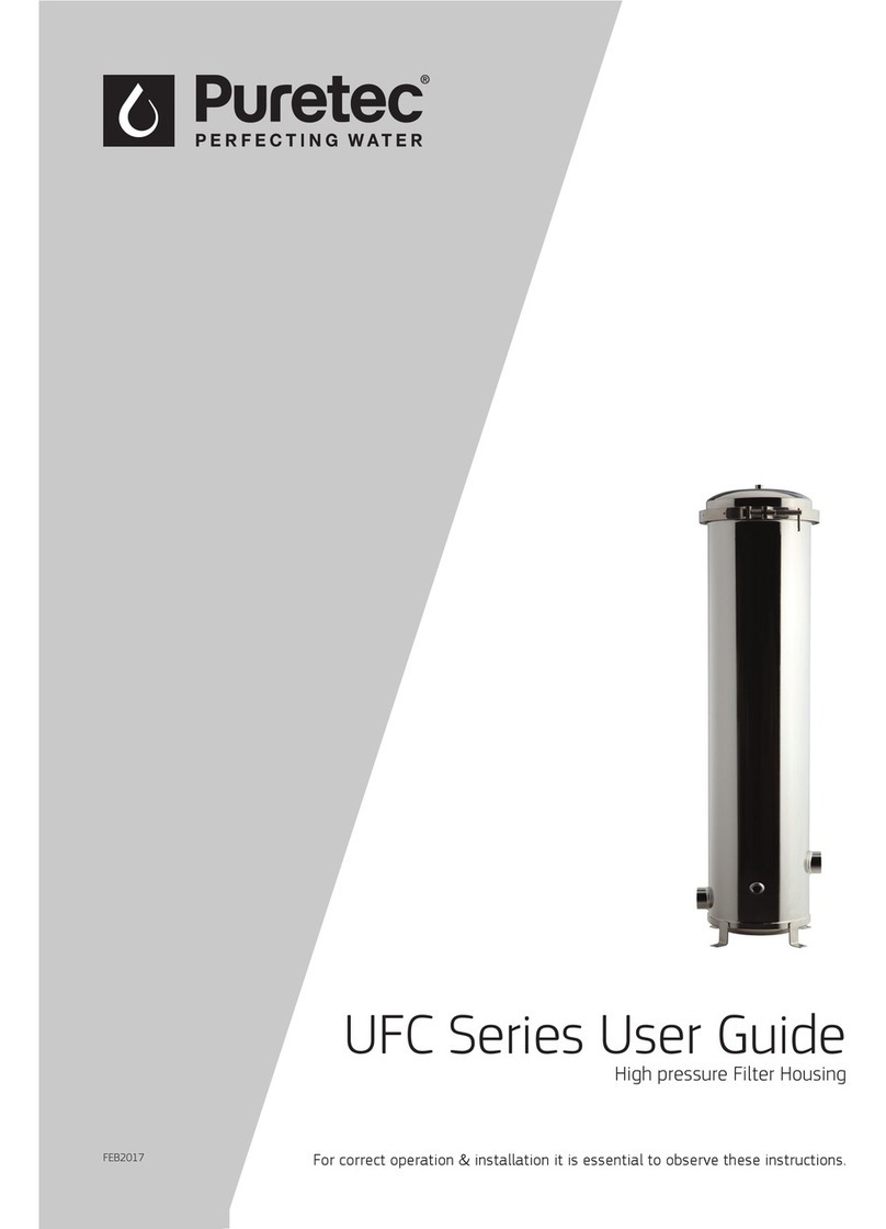 Puretec UFC Series User manual