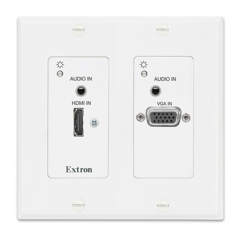 Extron electronics PVT HD RGB Operating and maintenance instructions