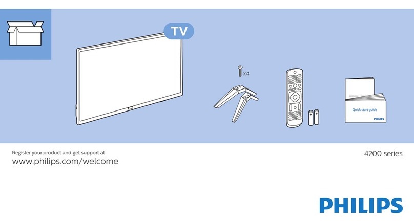 Philips 4200 series User manual