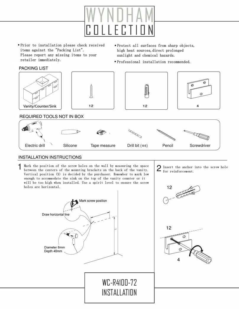 Wyndham Collection WC-R4100-72 User manual