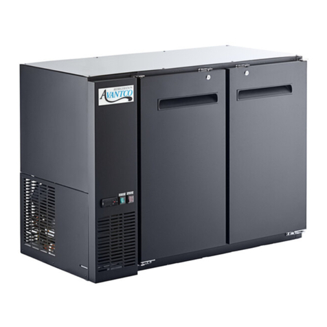 Avantco 178UBB48HC user manual