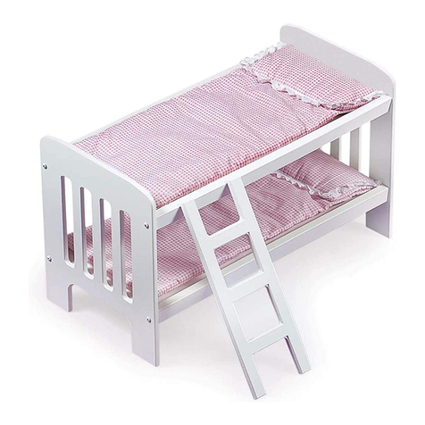Badger Basket Doll Bunk Beds with Ladder User manual Badger Basket Doll Bunk Beds with Ladder User manual