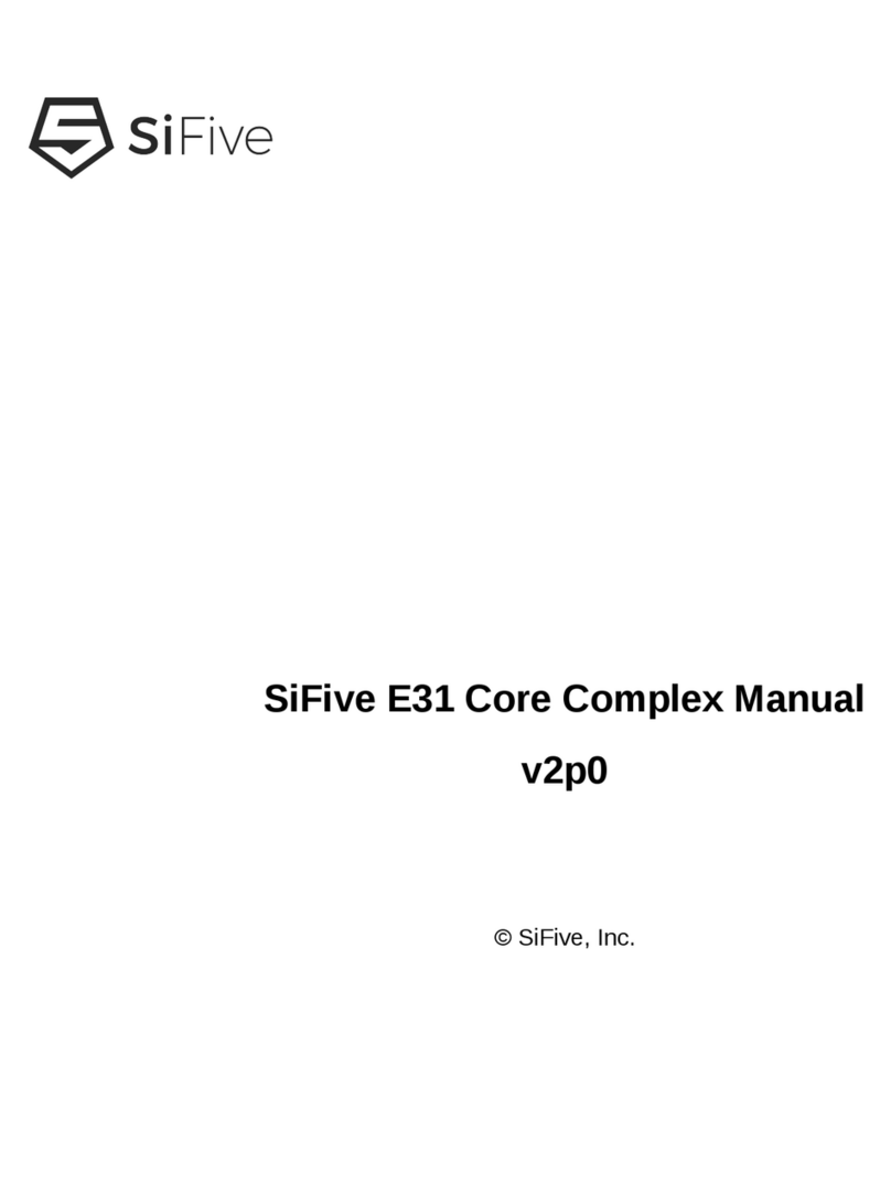 SiFive E31 manual
