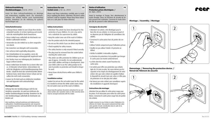Reer 29010 Instructions for use