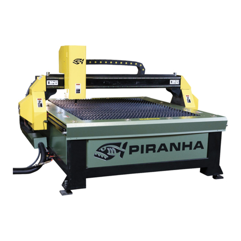 Piranha CNC Plasma Cutting Table operating manual