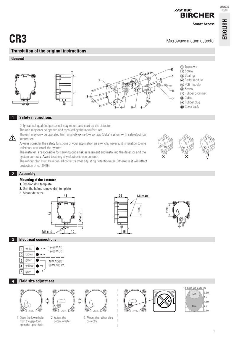 BBC Bircher CR3 Original instructions