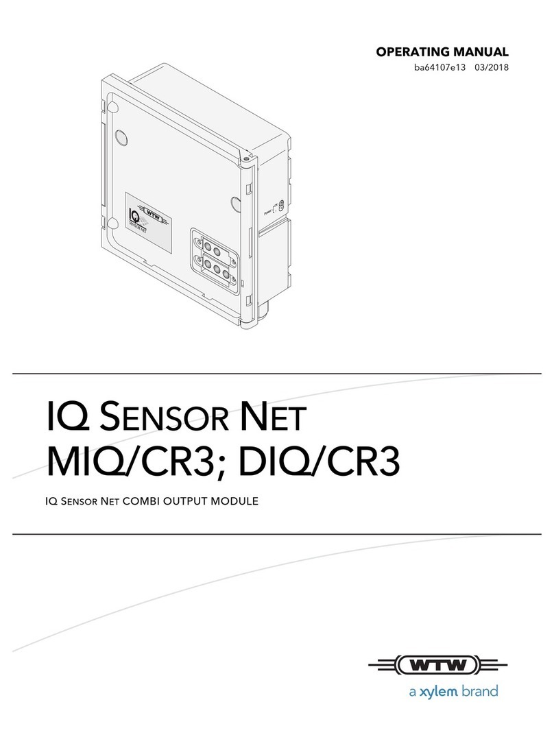 wtw IQ SENSOR NET User manual