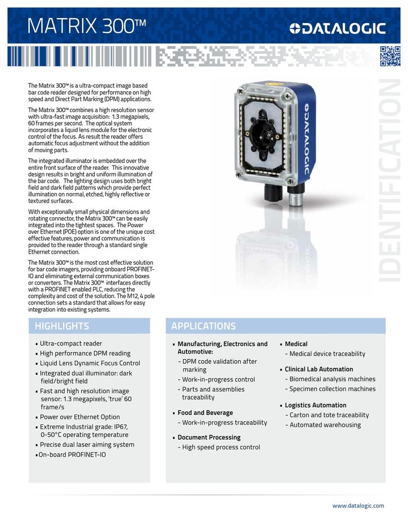 Datalogic Matrix 300N Product guide
