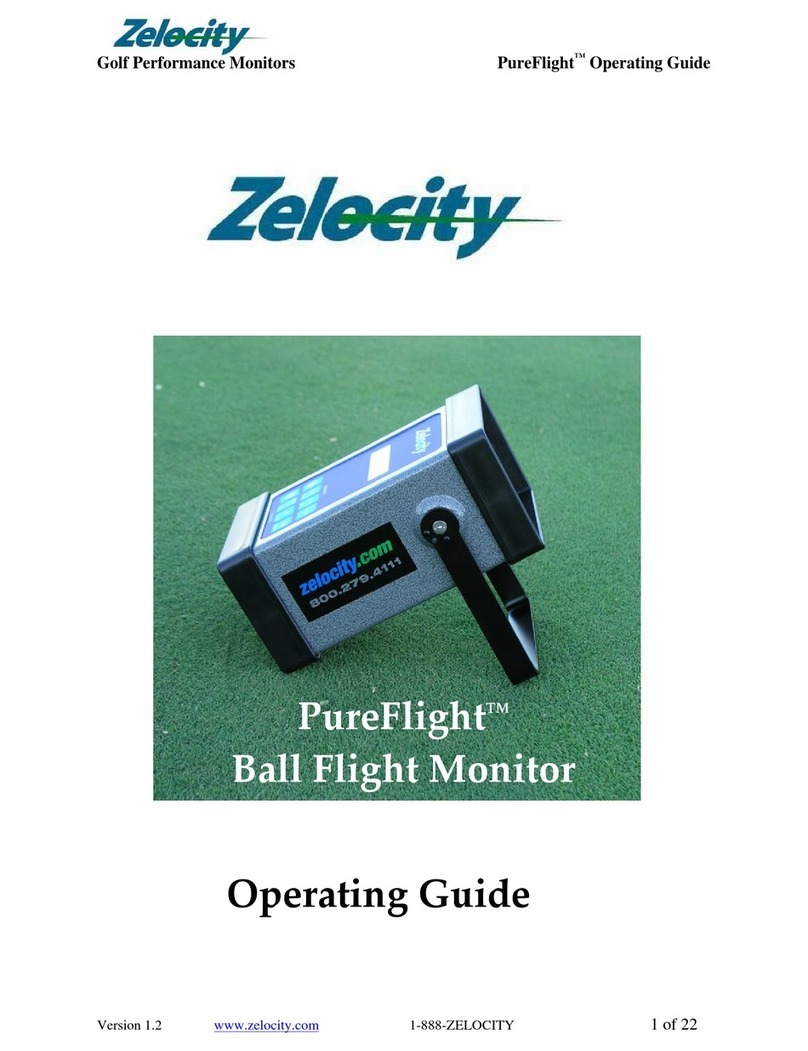 Zelocity PureFlight operating guide