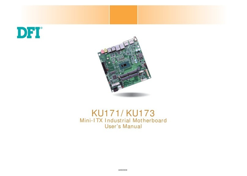 DFI KU171 user manual