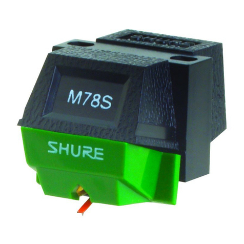 Shure M78S user guide