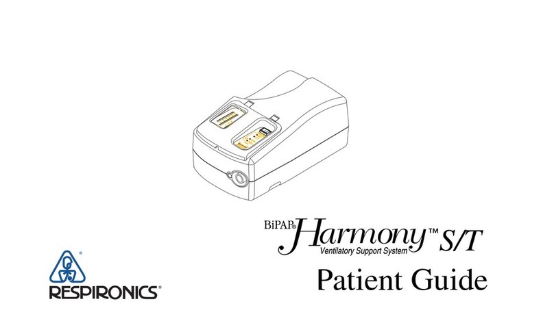 Respironics Bipap Harmony S/T User manual