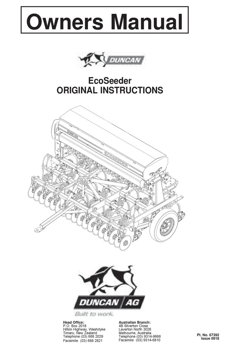 Duncan EcoSeeder User manual