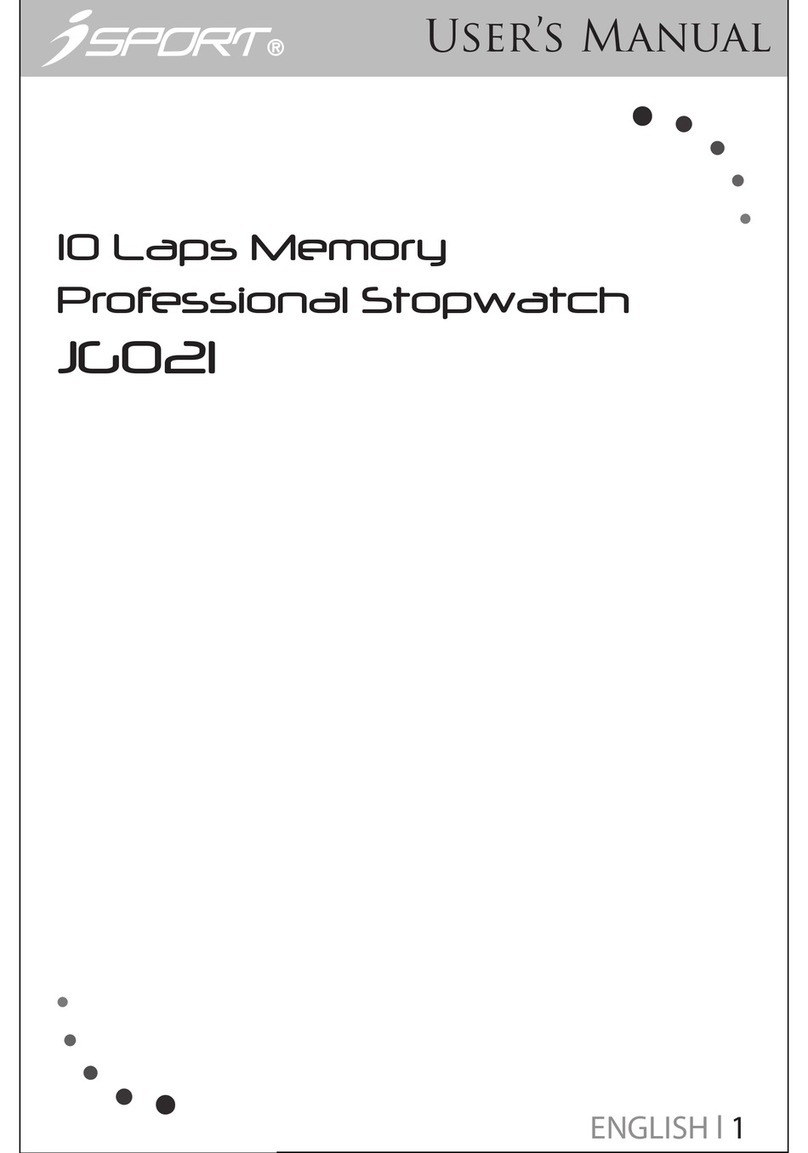 iSport JG021 user manual