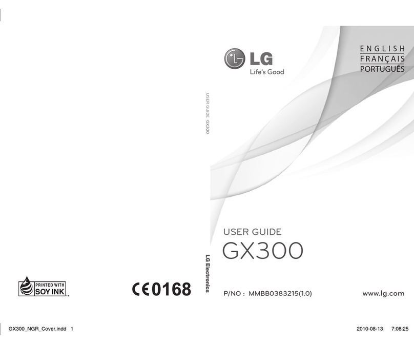 LG GX300 user guide