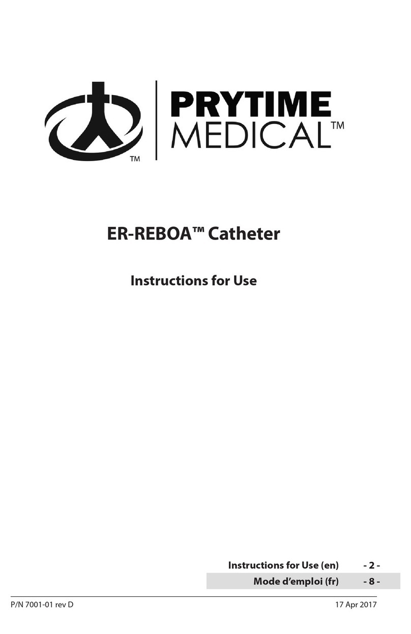 Prytime Medical ER-REBOA Instructions for use Prytime Medical ER-REBOA Instructions for use