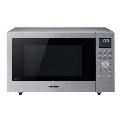 Panasonic NN-CD58JS Operating instructions