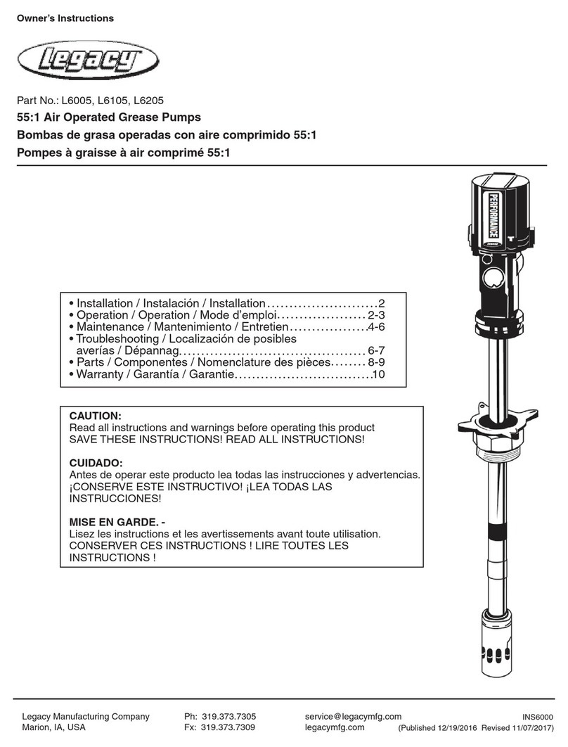Legacy L6005 User manual