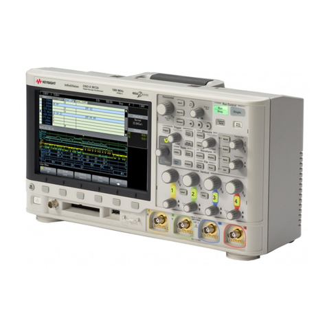 Keysight DSOX3012T User manual