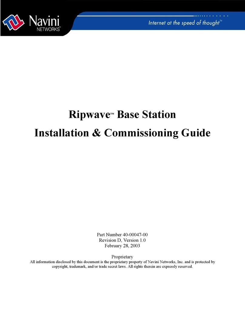 Navini ripwave Installation and commissioning guide