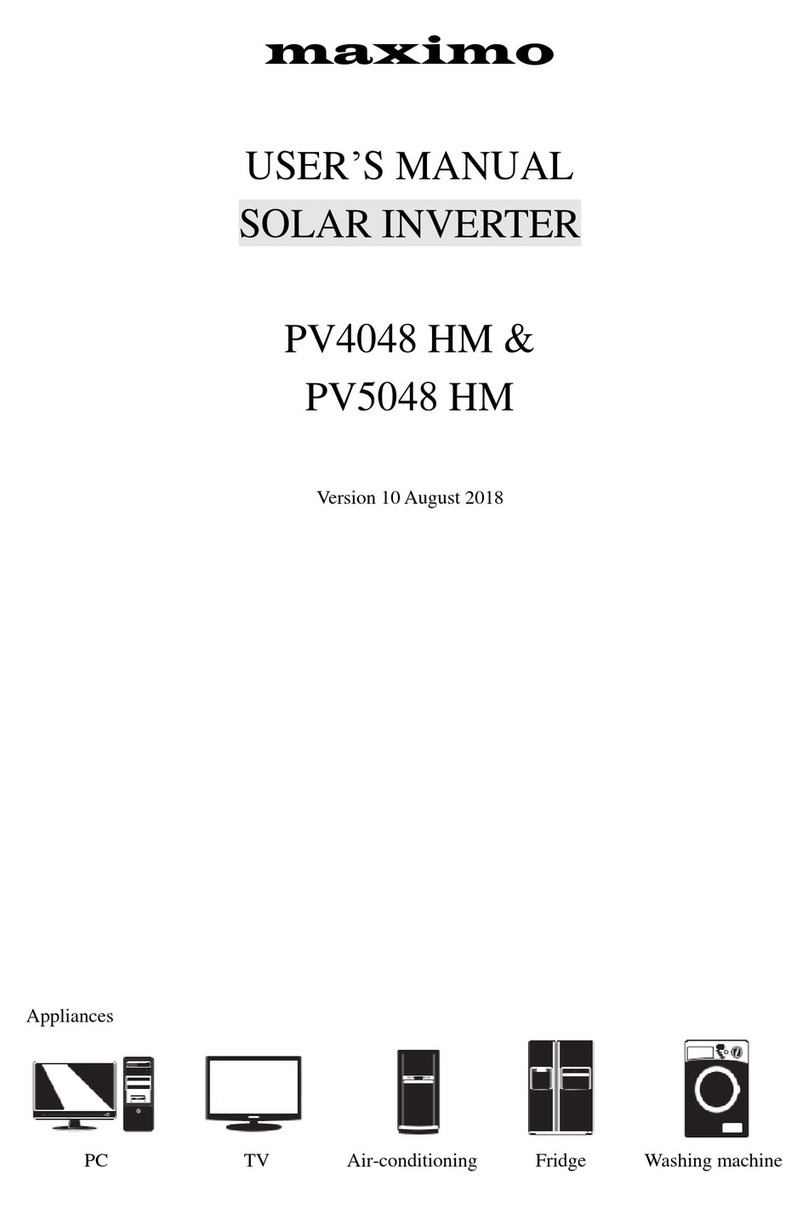 maximo PV4048 HM user manual