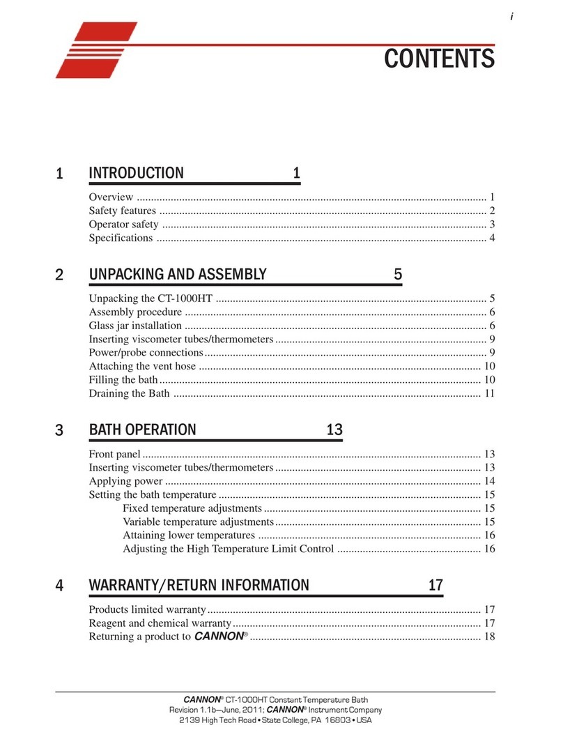 Cannon CT-1000HT User manual